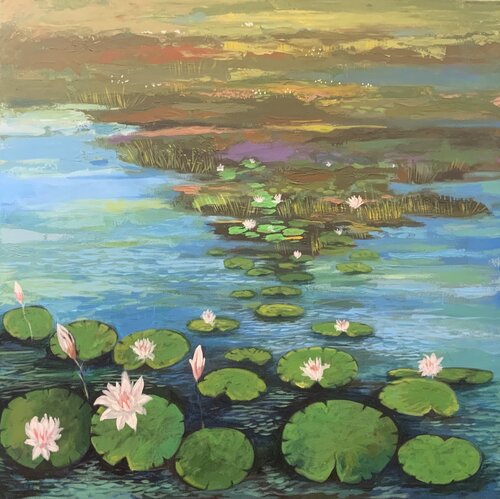 Lotus von Magdy El Kafrawy, Malerei kaufen auf Singulart
