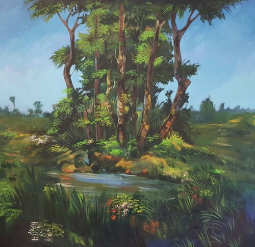 Family von Magdy El Kafrawy, Malerei kaufen auf Singulart