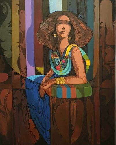 Belques di Magdy El Kafrawy, Pittura in vendita su Singulart