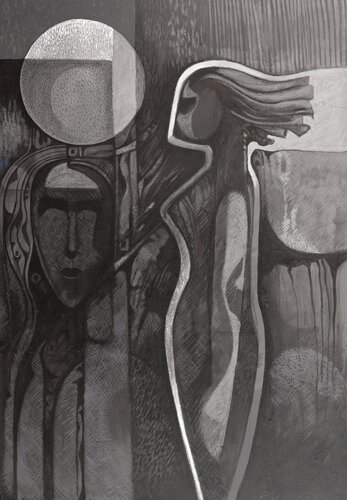 The Silence von Magdy El Kafrawy, Malerei kaufen auf Singulart