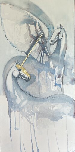 Rencontre van Lili ROI, Schilderij te koop op Singulart