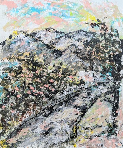 Lose yourself di Sravani Mustikovela, Pittura in vendita su Singulart