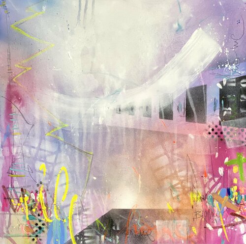 Home Love Light V di Bea Schubert, Pittura in vendita su Singulart