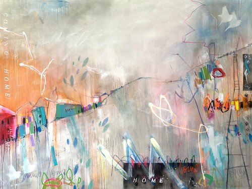 Coming home XII di Bea Schubert, Pittura in vendita su Singulart