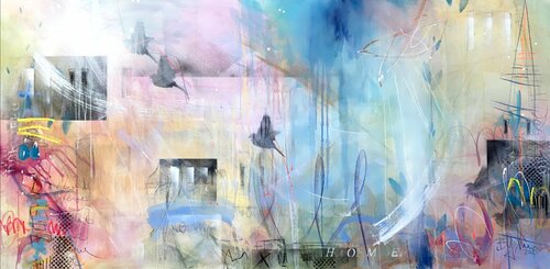 Home Love Light IV di Bea Schubert, Pittura in vendita su Singulart