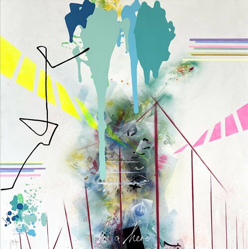 Be a Hero III by Bea Schubert, Painting for Sale on Singulart