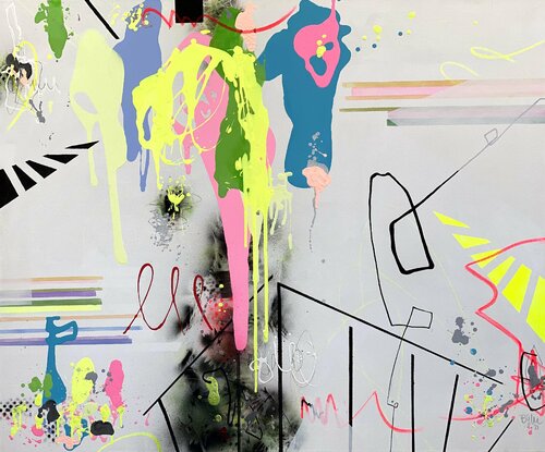 Be a Hero IV van Bea Schubert, Schilderij te koop op Singulart