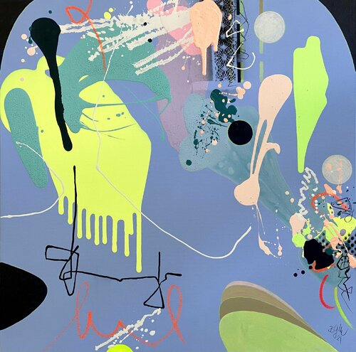 The Show must go on No.2 di Bea Schubert, Pittura in vendita su Singulart