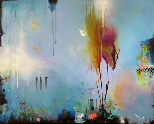 Take me to the Moon No.6 di Bea Schubert, Pittura in vendita su Singulart