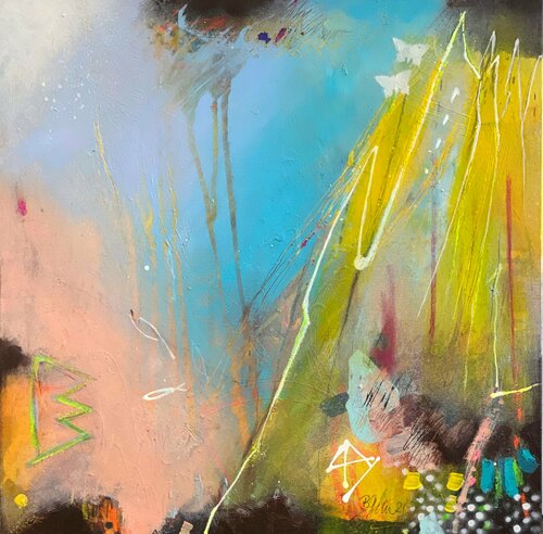 Take me to the Moon No.7 di Bea Schubert, Pittura in vendita su Singulart