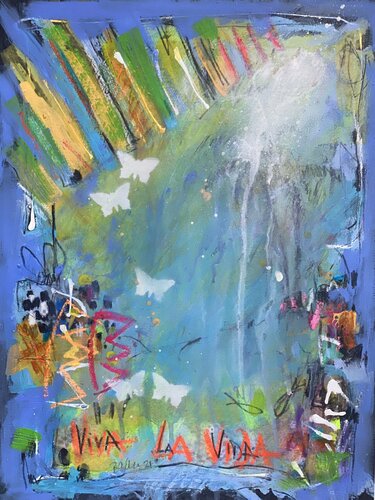 Viva la Vida  No.4 (paper) di Bea Schubert, Opera su carta in vendita su Singulart