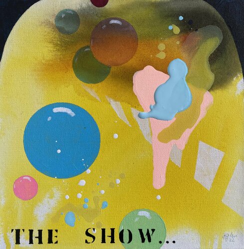 The Show must go on No.6 di Bea Schubert, Pittura in vendita su Singulart