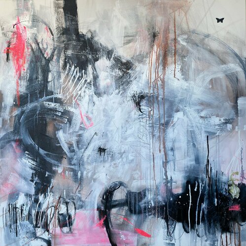 Butterfly No.3    XL di Bea Schubert, Pittura in vendita su Singulart