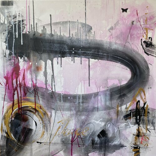 Butterfly No.11  #peace di Bea Schubert, Pittura in vendita su Singulart