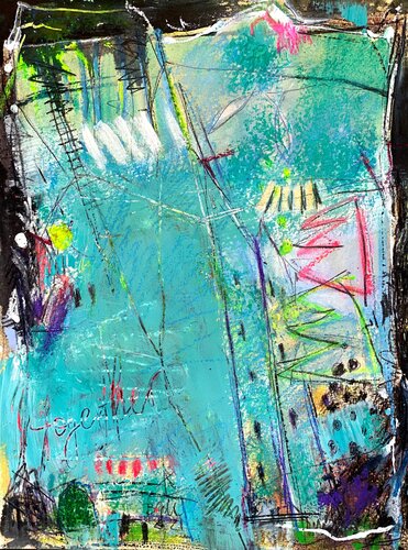 Together No.6 di Bea Schubert, Opera su carta in vendita su Singulart