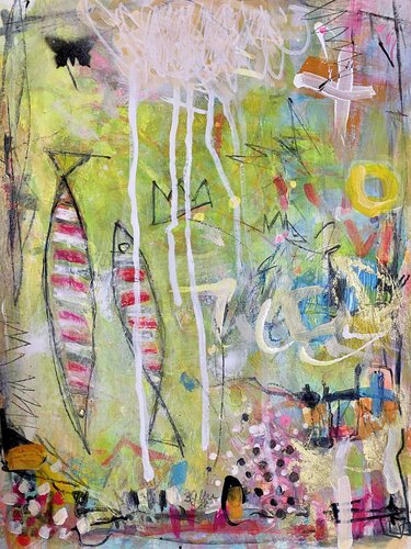 All you need is love No.9 di Bea Schubert, Opera su carta in vendita su Singulart