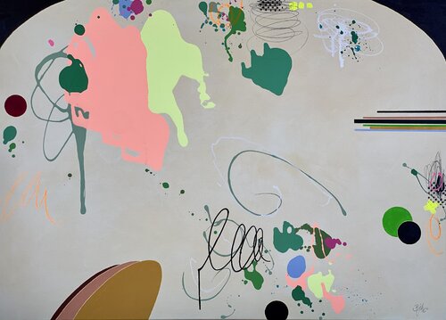 The Show must go on No.10 di Bea Schubert, Pittura in vendita su Singulart