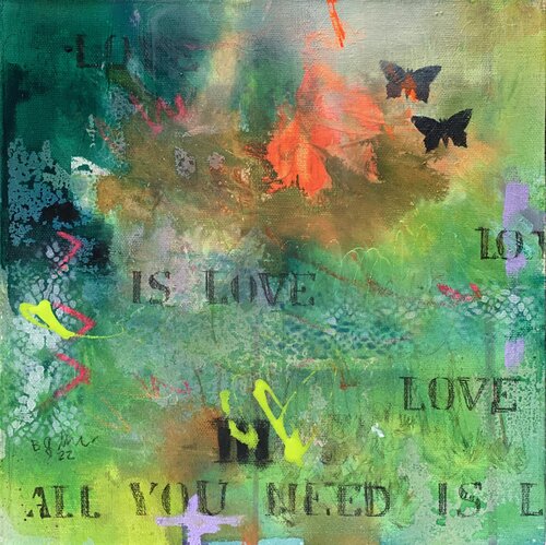 All you need is love No.11 di Bea Schubert, Pittura in vendita su Singulart