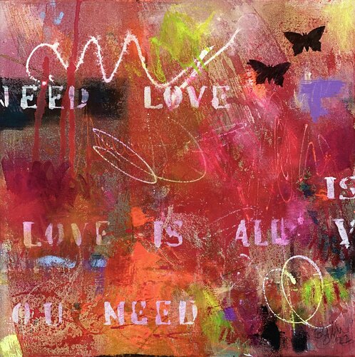 All you need is love No.13 di Bea Schubert, Pittura in vendita su Singulart