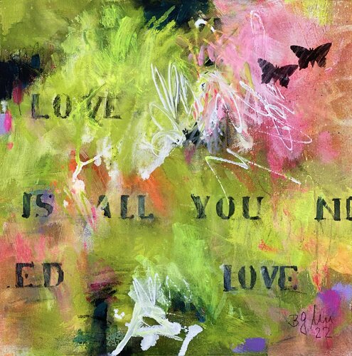 All you need is love No.14 di Bea Schubert, Pittura in vendita su Singulart
