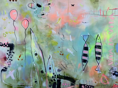 Viva la Vida No.16 di Bea Schubert, Pittura in vendita su Singulart