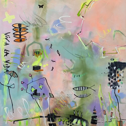 Viva la Vida No.17 di Bea Schubert, Pittura in vendita su Singulart