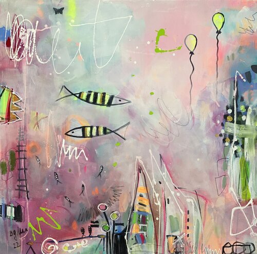 Viva la Vida No.18 di Bea Schubert, Pittura in vendita su Singulart