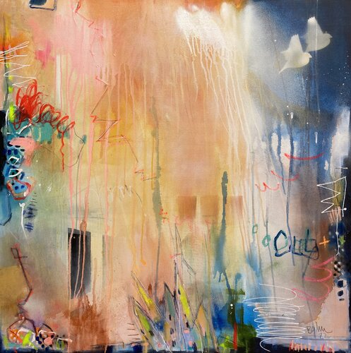 Flying Home No.3 par Bea Schubert, Peinture en vente sur Singulart