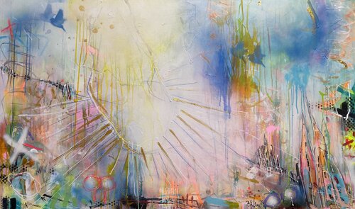 There is no place like home No.1 par Bea Schubert, Peinture en vente sur Singulart