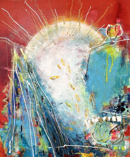 At home is the end of the world No.1 di Bea Schubert, Pittura in vendita su Singulart