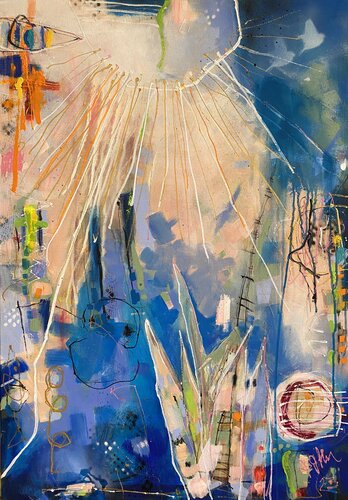 My Home And My Heart No.4 par Bea Schubert, Peinture en vente sur Singulart