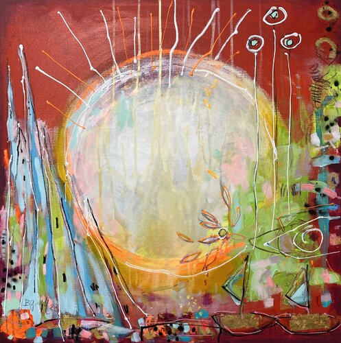 At home is the end of the world No.2 par Bea Schubert, Peinture en vente sur Singulart