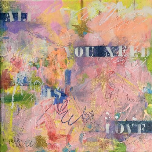 All you need is love No.18 van Bea Schubert, Schilderij te koop op Singulart
