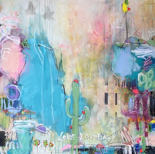 Love you, baby No.1 par Bea Schubert, Peinture en vente sur Singulart