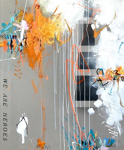 We are heroes IV par Bea Schubert, Peinture en vente sur Singulart