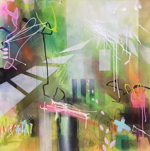 Dream Green No.1 par Bea Schubert, Peinture en vente sur Singulart