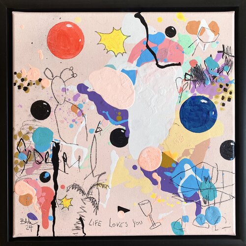 Life Loves You No.1 par Bea Schubert, Peinture en vente sur Singulart