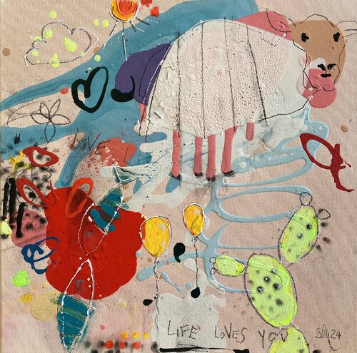 Life Loves You No.2 di Bea Schubert, Pittura in vendita su Singulart