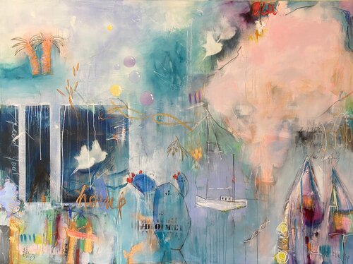 Find your home di Bea Schubert, Pittura in vendita su Singulart