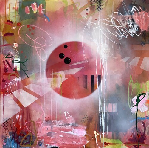 Dream Red par Bea Schubert, Peinture en vente sur Singulart