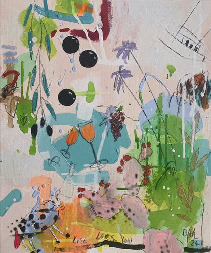 Life Loves You No.10 von Bea Schubert, Malerei kaufen auf Singulart