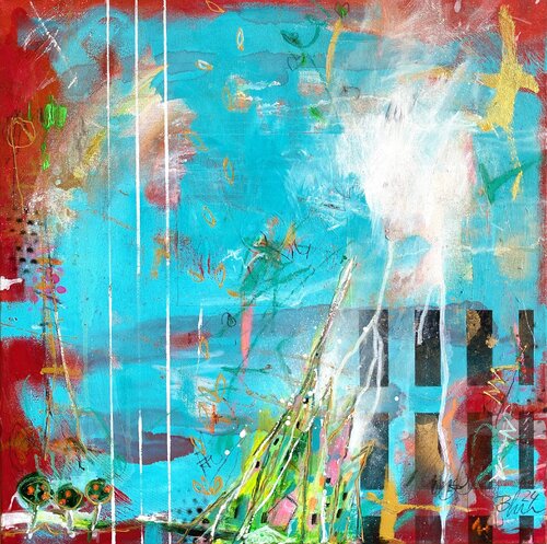 Home is Love No.6 von Bea Schubert, Malerei kaufen auf Singulart