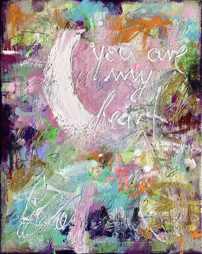 You Are My Heart No.1 de Bea Schubert, Pintura a la venta en Singulart