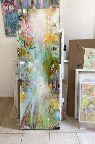 A place to belong par Bea Schubert, Peinture en vente sur Singulart