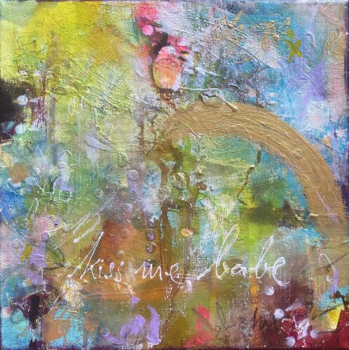 Kiss me babe by Bea Schubert, Painting for Sale on Singulart
