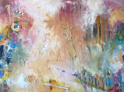 Home to you par Bea Schubert, Peinture en vente sur Singulart
