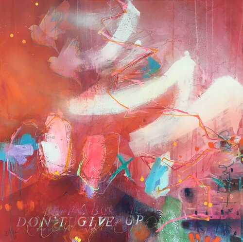 Don‘t give up No.2 par Bea Schubert, Peinture en vente sur Singulart