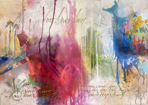 Love Lives Here No.2 de Bea Schubert, Pintura a la venta en Singulart