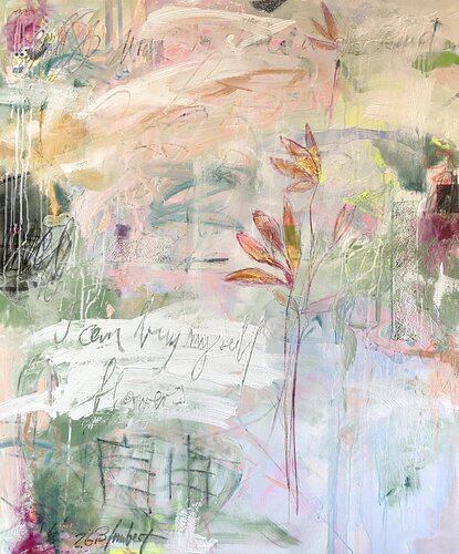 I can buy myself flowers No.5 by Bea Schubert, 회화 for Sale on Singulart