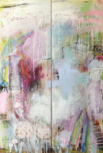 Dancing In The Rain No.2 di Bea Schubert, Pittura in vendita su Singulart